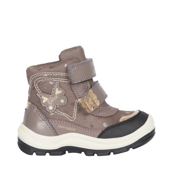 Gris/Taupe Child for Daughters by the brand GEOX, 1. A product distributed by Chaussures Pierre Roy - Saint-Jean Quebec