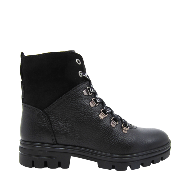 Black Winter Boots for Women by the brand BULLE CHAUSSURES INC., 4. A product distributed by Chaussures Pierre Roy - Saint-Jean Quebec