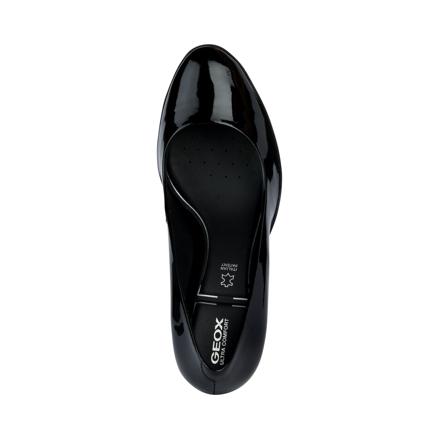 GEOX HIGH HEEL WOMEN'S SHOE BLACK PATENT Chaussures Pierre Roy