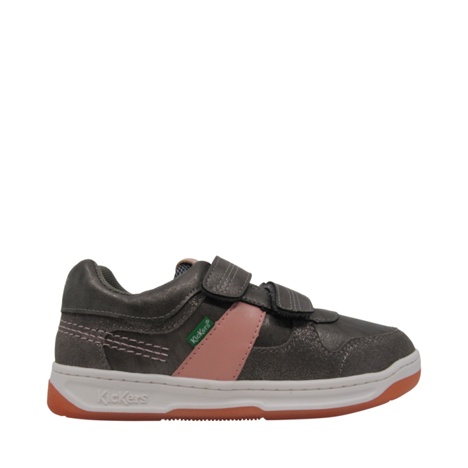 Gris/Taupe Baby for Daughters by the brand KICKERS, 3. A product distributed by Chaussures Pierre Roy - Saint-Jean Quebec