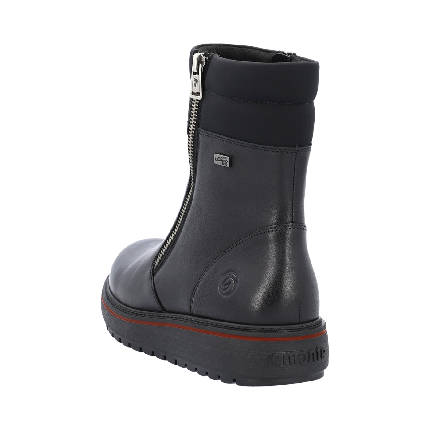 Rise woman ankle boot double black cleats Chaussures Pierre Roy