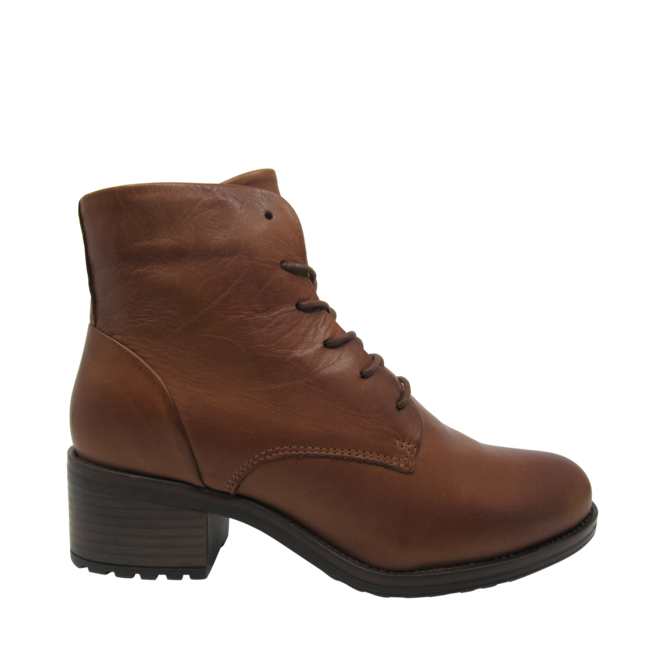 Tan Boots for Women by the brand MIZ MOOZ, 2. A product distributed by Chaussures Pierre Roy - Saint-Jean Quebec