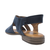 Sandales Bleu pour Femmes de la marque MIZ MOOZ, 3. Un produit distribué par Chaussures Pierre Roy - Saint-Jean Québec