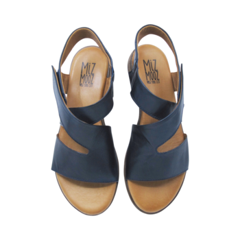 Sandales Bleu pour Femmes de la marque MIZ MOOZ, 2. Un produit distribué par Chaussures Pierre Roy - Saint-Jean Québec