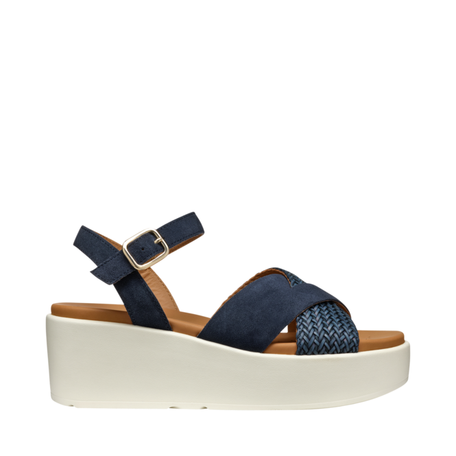 Sandales Bleu pour Femmes de la marque GEOX, 4. Un produit distribué par Chaussures Pierre Roy - Saint-Jean Québec
