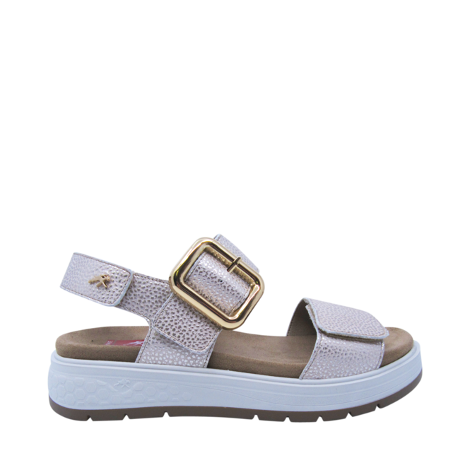 Sandales Gris/Taupe pour Femmes de la marque FLUCHOS, 4. Un produit distribué par Chaussures Pierre Roy - Saint-Jean Québec