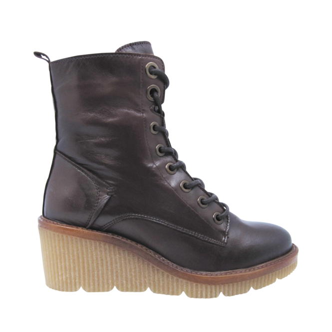 Bottes Brun pour Femmes de la marque MIZ MOOZ, 2. Un produit distribué par Chaussures Pierre Roy - Saint-Jean Québec