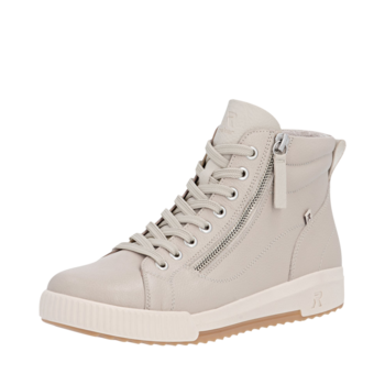 Bottes Beige pour Femmes de la marque RIEKER, 3. Un produit distribué par Chaussures Pierre Roy - Saint-Jean Québec