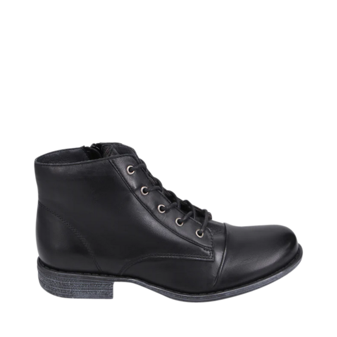 Bottes Noir pour Femmes de la marque MIZ MOOZ, 4. Un produit distribué par Chaussures Pierre Roy - Saint-Jean Québec