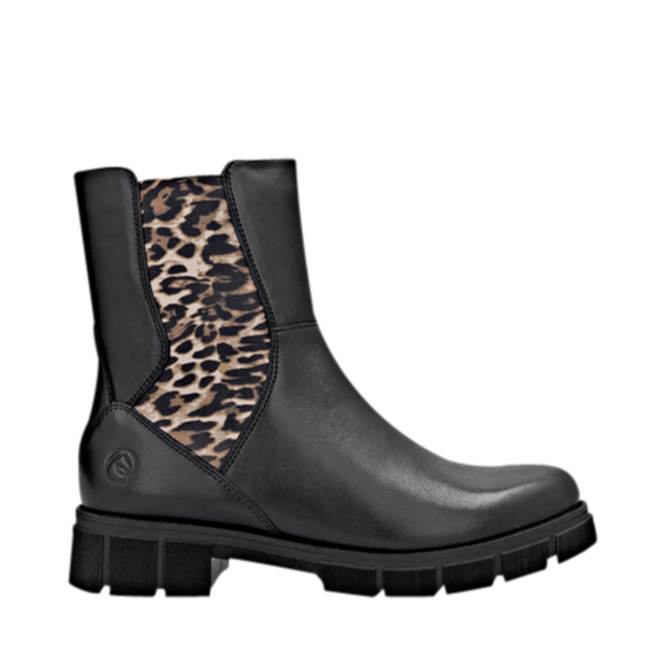 Bottes Noir pour Femmes de la marque RIEKER, 4. Un produit distribué par Chaussures Pierre Roy - Saint-Jean Québec