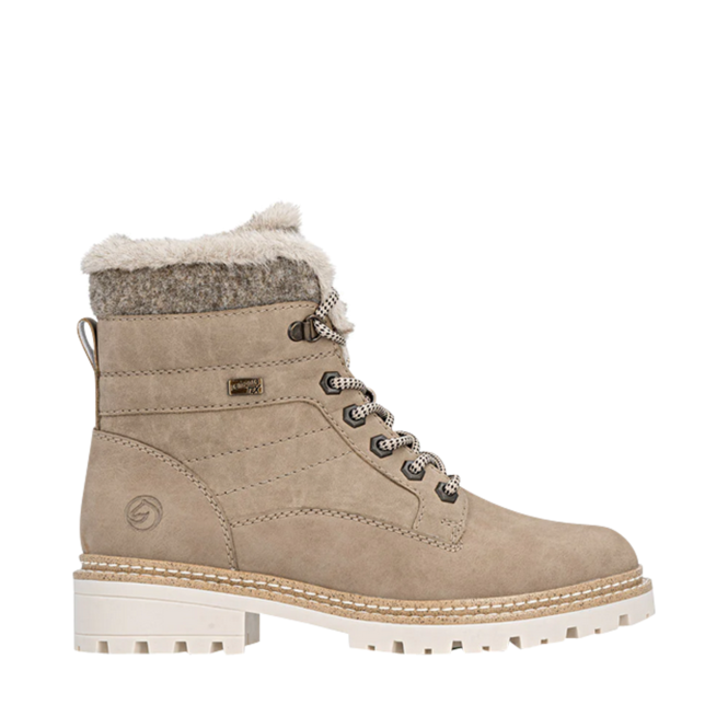 Bottes Hiver Beige pour Femmes de la marque RIEKER, 4. Un produit distribué par Chaussures Pierre Roy - Saint-Jean Québec