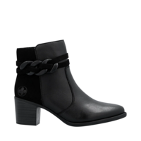 Bottes Noir pour Femmes de la marque RIEKER, 3. Un produit distribué par Chaussures Pierre Roy - Saint-Jean Québec