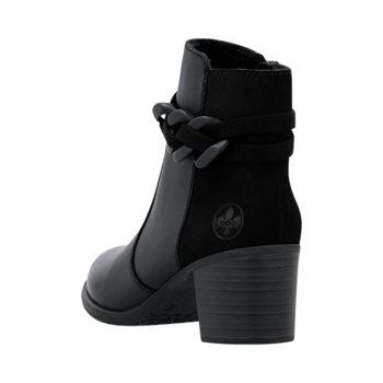 Bottes Noir pour Femmes de la marque RIEKER, 2. Un produit distribué par Chaussures Pierre Roy - Saint-Jean Québec