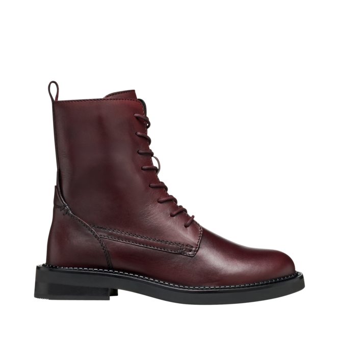 Bottes Rouge pour Femmes de la marque GEOX, 4. Un produit distribué par Chaussures Pierre Roy - Saint-Jean Québec