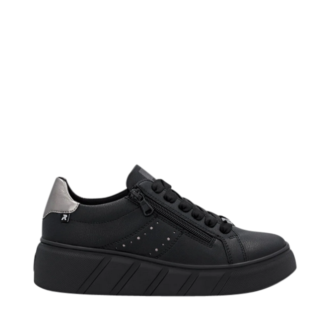 Chaussures Noir pour Femmes de la marque RIEKER, 4. Un produit distribué par Chaussures Pierre Roy - Saint-Jean Québec