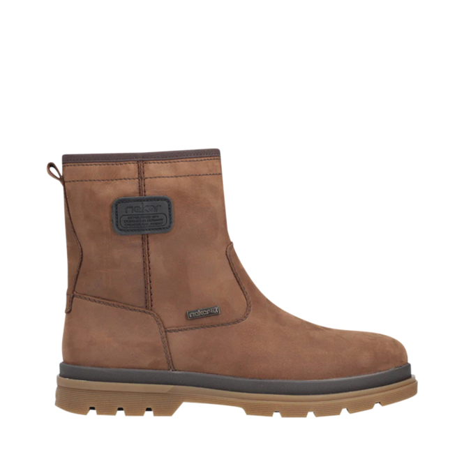 Brown Winter Boots for Men by the brand RIEKER, 4. A product distributed by Chaussures Pierre Roy - Saint-Jean Quebec