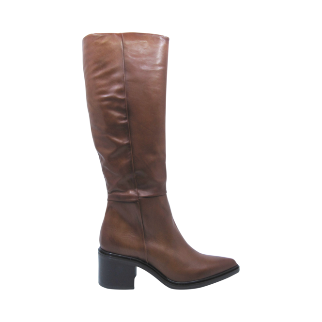 Tan Boots for Women by the brand MJUS, 3. A product distributed by Chaussures Pierre Roy - Saint-Jean Quebec