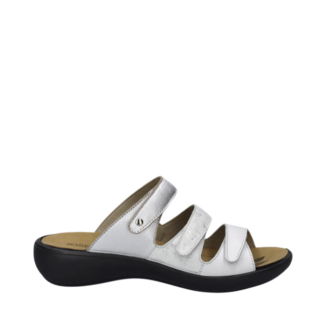 White Sandals for Women by the brand JOSEF SEIBEL, 2. A product distributed by Chaussures Pierre Roy - Saint-Jean Quebec