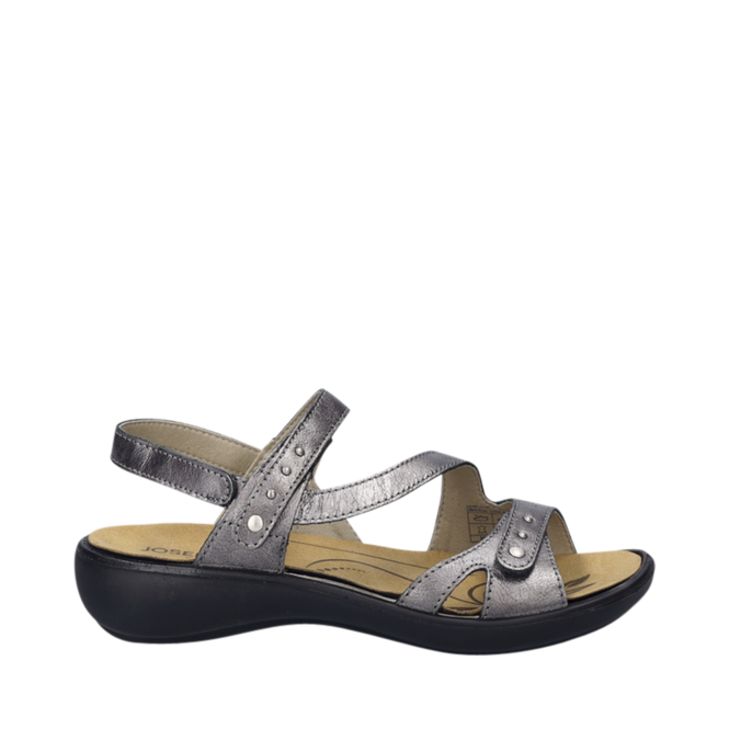 Gris/Taupe Sandals for Women by the brand JOSEF SEIBEL, 2. A product distributed by Chaussures Pierre Roy - Saint-Jean Quebec