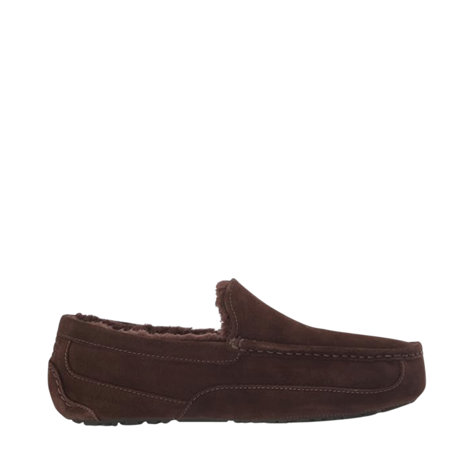 Brown Slippers for Men by the brand UGG, 3. A product distributed by Chaussures Pierre Roy - Saint-Jean Quebec