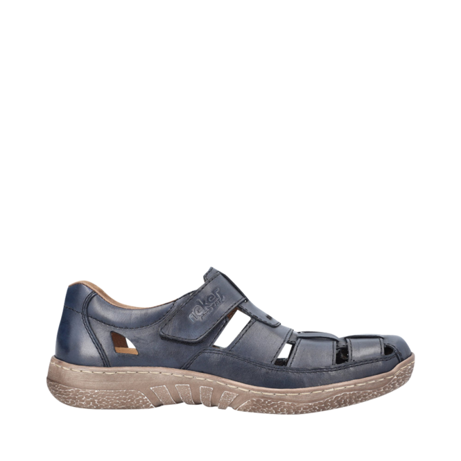 Blue Sandals for Men by the brand RIEKER, 4. A product distributed by Chaussures Pierre Roy - Saint-Jean Quebec