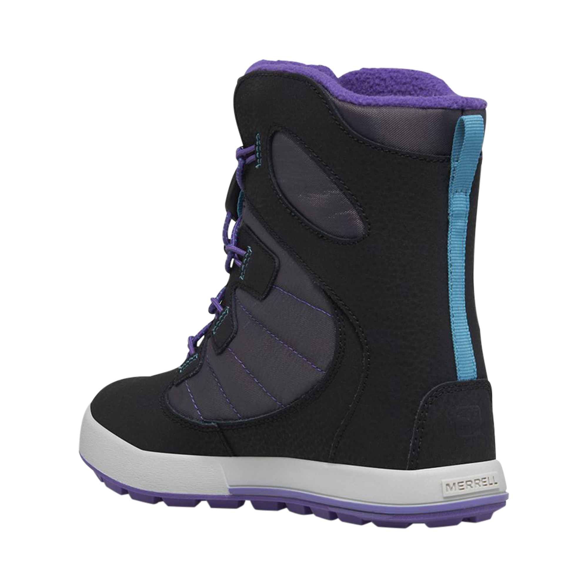 Merrell children's black multi-lined boot - Chaussures Pierre Roy Saint ...