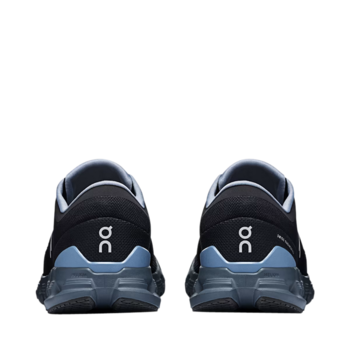 On cloud x4 men black/chambray - Chaussures Pierre Roy Saint-Jean