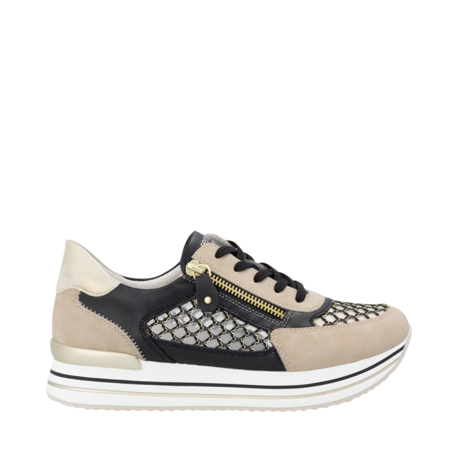 Chaussures Beige pour Femmes de la marque RIEKER, 4. Un produit distribué par Chaussures Pierre Roy - Saint-Jean Québec