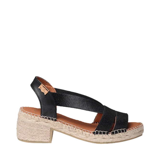 Sandales Noir pour Femmes de la marque TONI PONS, 3. Un produit distribué par Chaussures Pierre Roy - Saint-Jean Québec