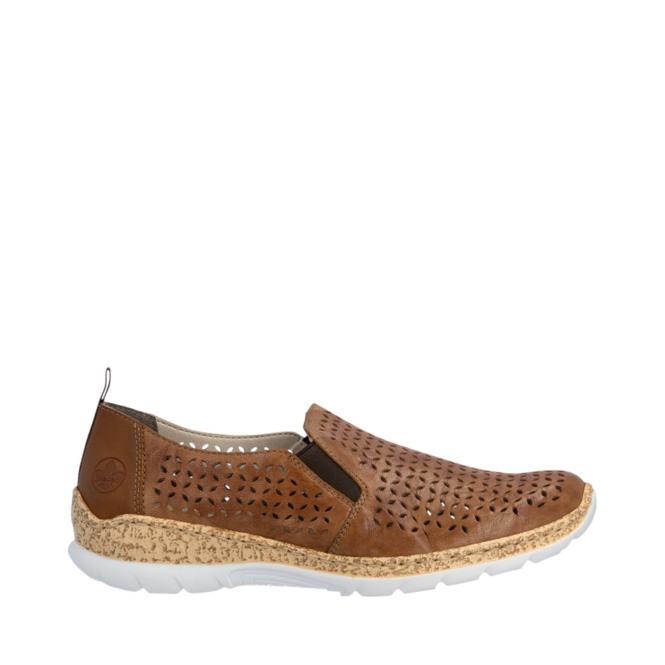 Chaussures Tan pour Femmes de la marque RIEKER, 1. Un produit distribué par Chaussures Pierre Roy - Saint-Jean Québec