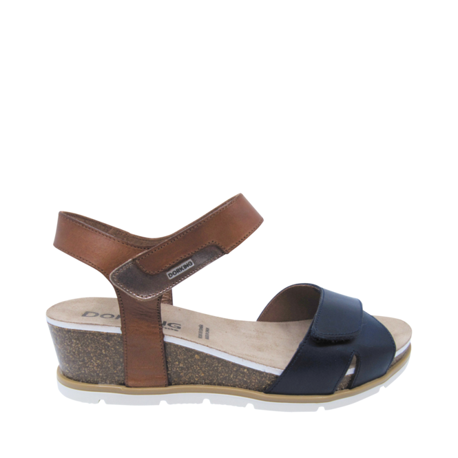 Sandales Bleu pour Femmes de la marque DORKING, 4. Un produit distribué par Chaussures Pierre Roy - Saint-Jean Québec