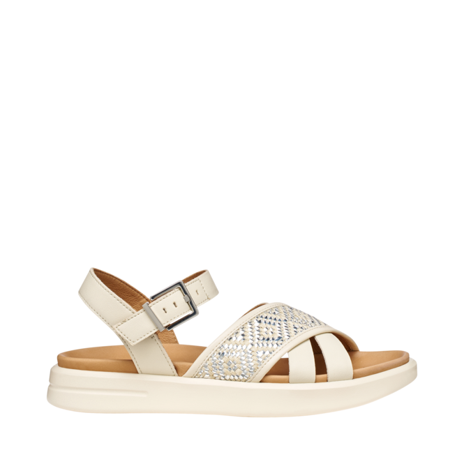 Sandales Beige pour Femmes de la marque GEOX, 4. Un produit distribué par Chaussures Pierre Roy - Saint-Jean Québec