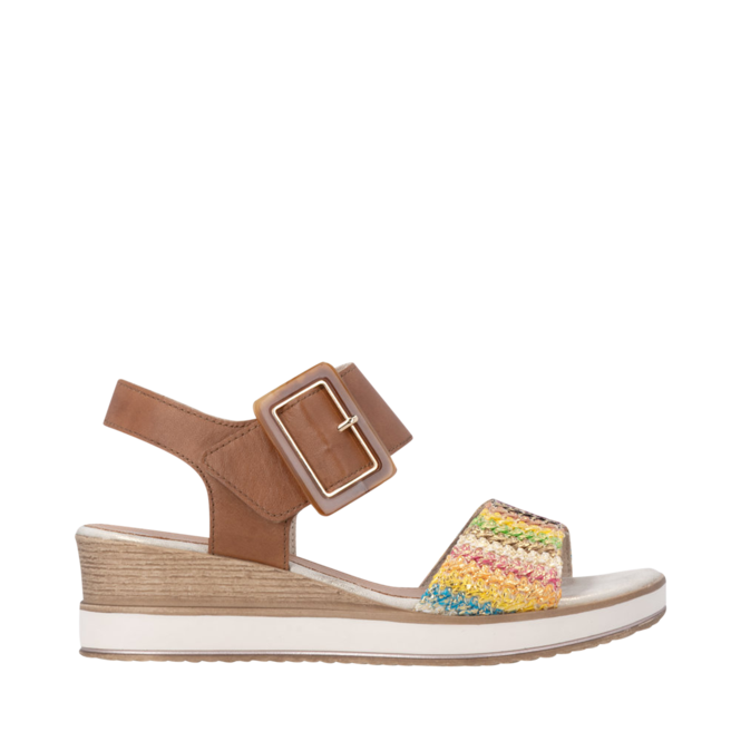 Sandales Autres pour Femmes de la marque RIEKER, 4. Un produit distribué par Chaussures Pierre Roy - Saint-Jean Québec