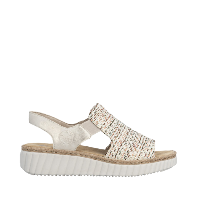 Sandales Autres pour Femmes de la marque RIEKER, 4. Un produit distribué par Chaussures Pierre Roy - Saint-Jean Québec