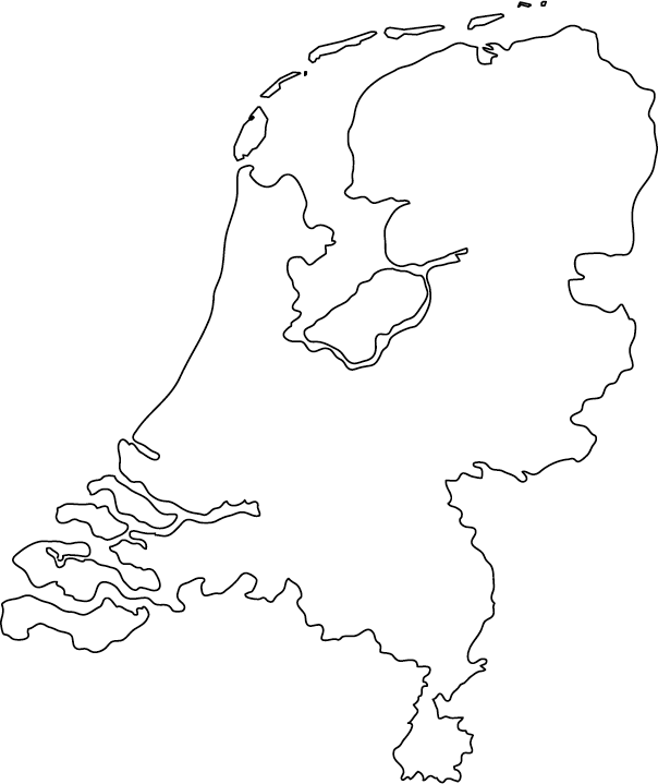 Draw the borders of the Dutch Provinces Quiz By tijscornelisvand