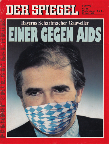 Peter Gauweiler auf SPIEGEL-Titel