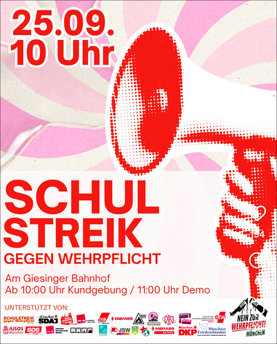 Schulstreik, 25.9.26