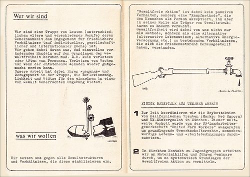 Gewaltfreie Aktion, Januar 76