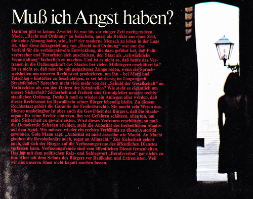Info der Bay. Staatskanzlei, 1978