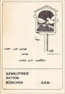 Gewaltfreie Aktion, Januar 76