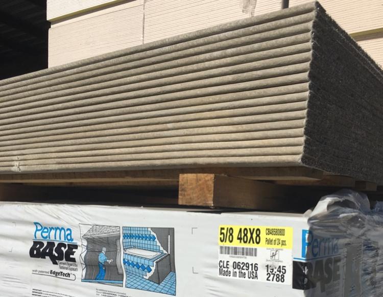 5/8 in x 4 ft x 8 ft PermaBase® Cement Board National Gypsum at