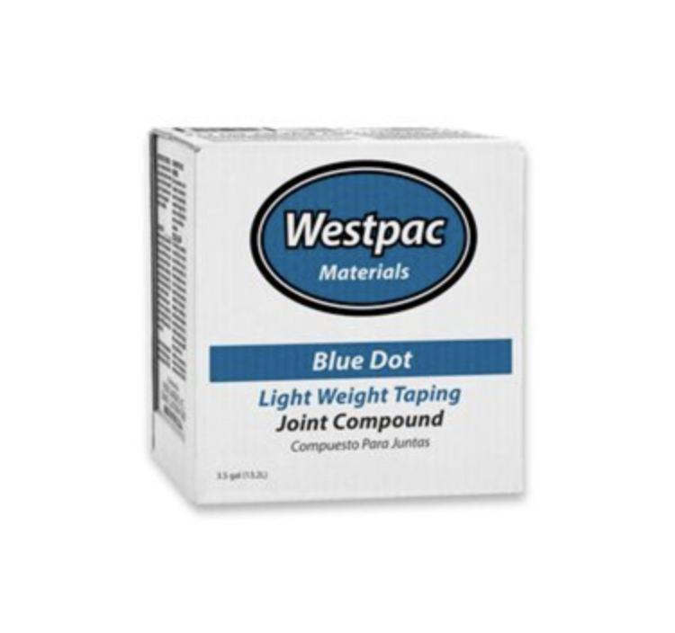 Westpac Blue Dot Light Weight Taping Joint Compound 3.5 Gallon Box at