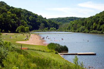 Sick of being land-locked? Raccoon Creek State Park has you covered! Sick of being land-locked? Raccoon Creek State Park has you covered!