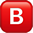 B Button (blood Type) Emoji (U+1F171, U+FE0F)