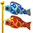 Carp Streamer Emoji (U+1F38F)
