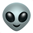 Alien Emoji (U+1F47D)
