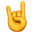 Sign of the Horns Emoji (U+1F918)