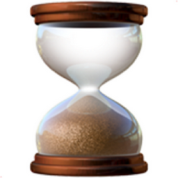 hourglass done emoji