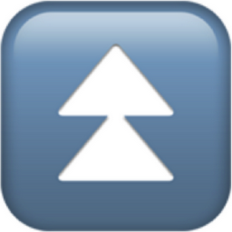 fast up button emoji