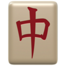 mahjong red dragon emoji